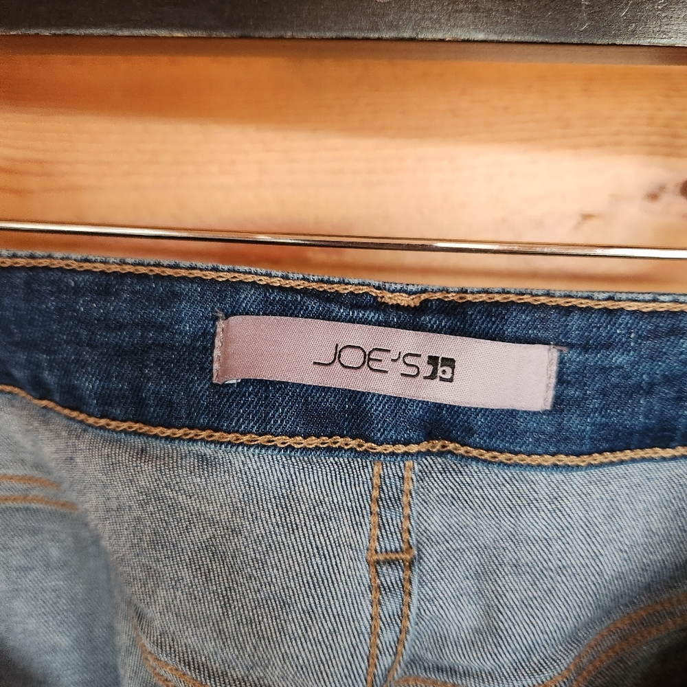 Joe’s Jeans 💜 Boyfriend Halstead Dark Stone Wash High Rise Straight Sz 26 X 30" - Picture 4 of 9